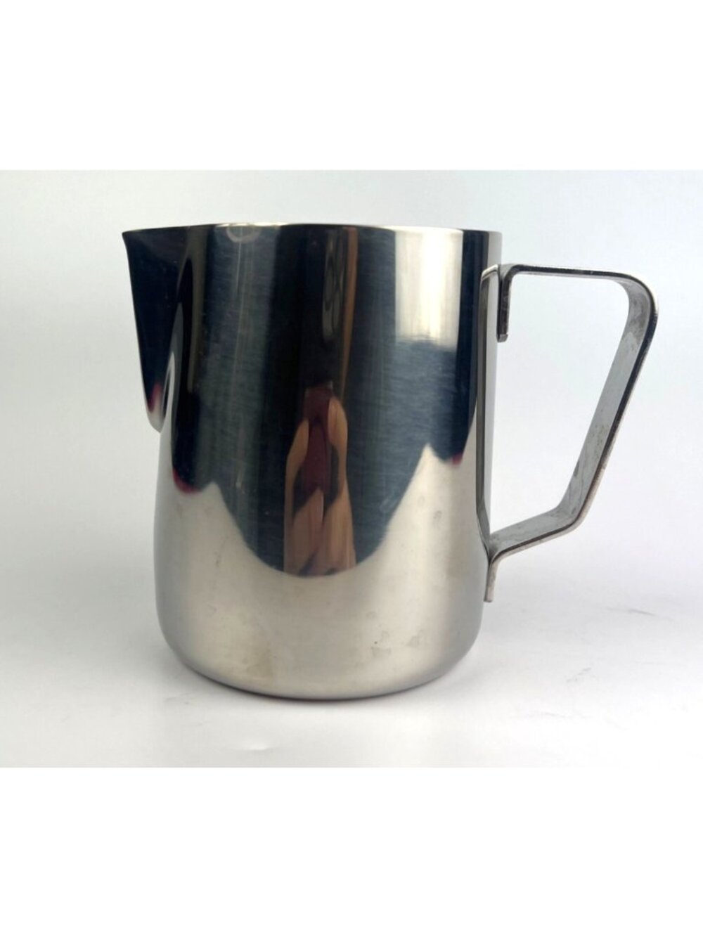 Stainless Steel Milk Frothing Pitcher With Handle 12oz Durable & Easy To Clean